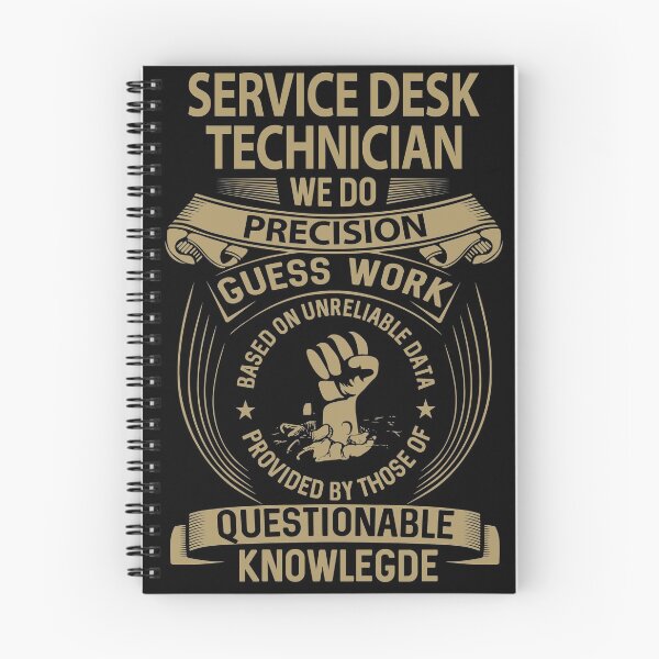 Item preview, Service Desk Technician T Shirt - We Do Precision Job Gift Item Tee designed and sold by natalinedk.