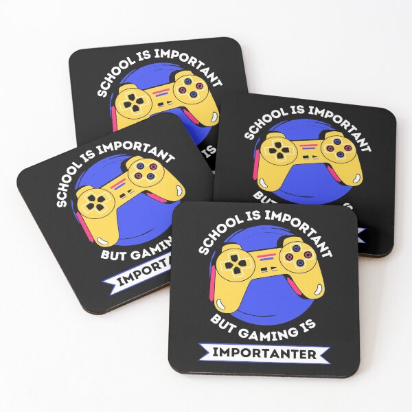 Item preview, School is important but gaming is Importanter designed and sold by earthlingsmerch.