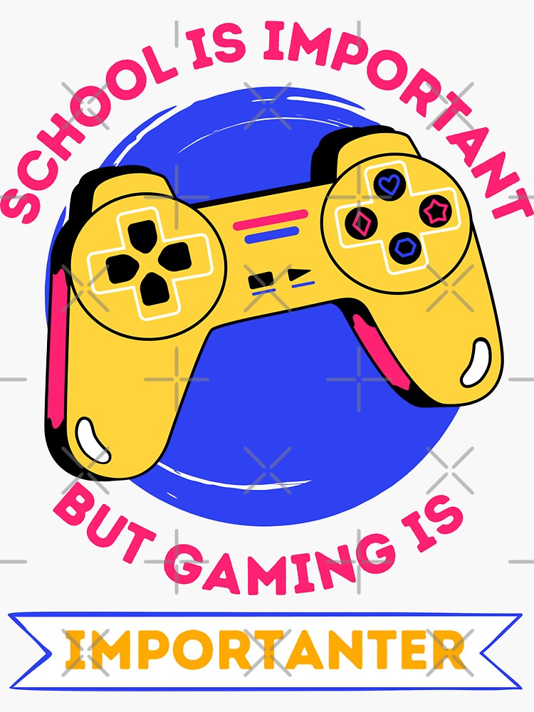 Old School Gaming Sticker for Sale by FanStickers