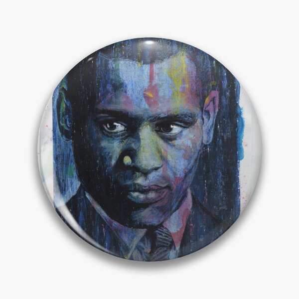 Item preview, Paul Robeson - Hand Drawn Oil and Ink Portrait designed and sold by HRHildebrand.