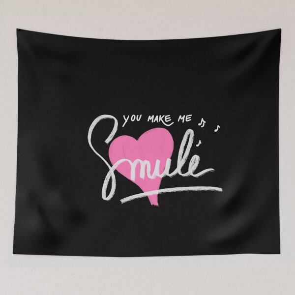 Item preview, You make me Smule black designed and sold by xeniaskazka.