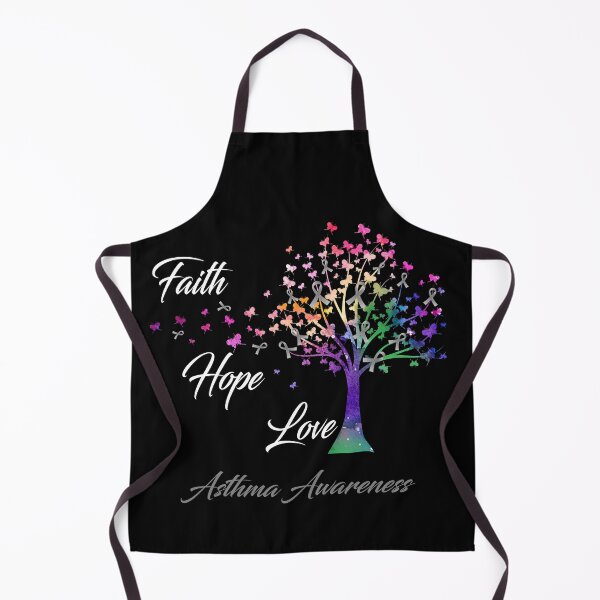 Item preview, Ribbon Tree Faith Hope Love Asthma Awareness designed and sold by Tadmab.