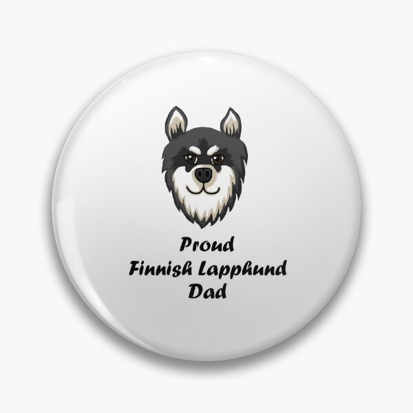 Artikelvorschau, Proud Finnish Lapphund Dad entworfen und verkauft von IsyPuttrus.