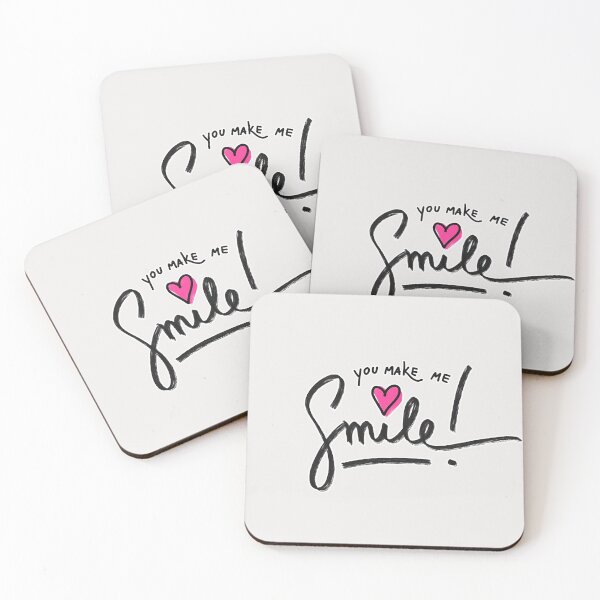 Item preview, You make me smile I love you designed and sold by xeniaskazka.