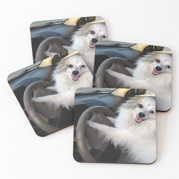 Item preview, Dog driving a car  designed and sold by earthlingsmerch.