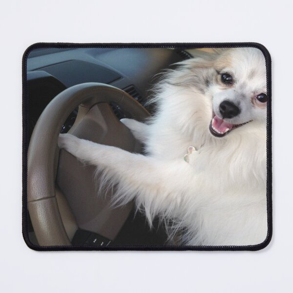Item preview, Dog driving a car  designed and sold by earthlingsmerch.