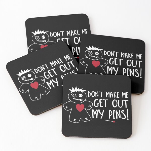 Item preview, Don't make me get out my pins designed and sold by pnkpopcorn.