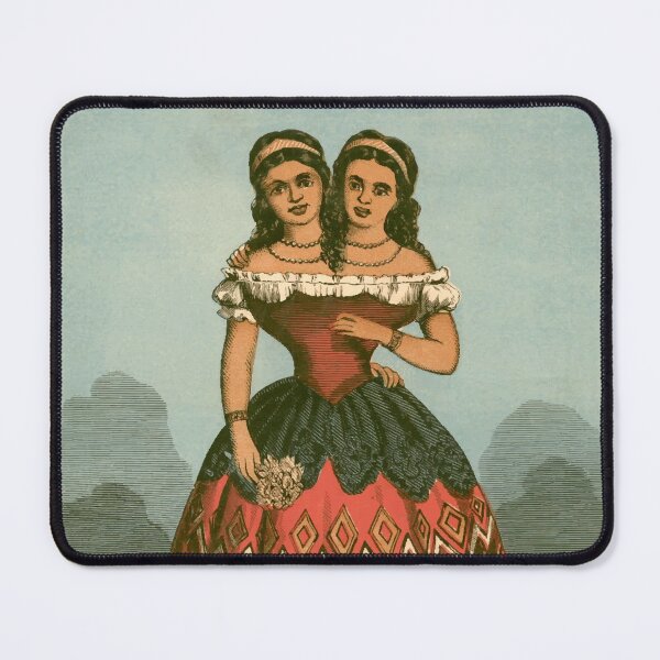 Item preview, The Wonderful Two Headed Girl illustration, 1869 designed and sold by monsterplanet.