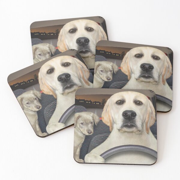 Item preview, Dog driving a car  designed and sold by earthlingsmerch.