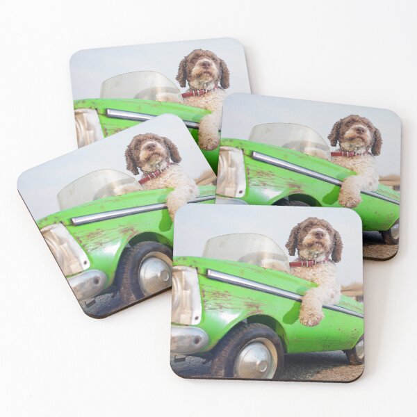 Item preview, Dog driving a car  designed and sold by earthlingsmerch.