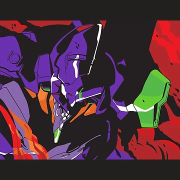 Artwork thumbnail, Eva 01 by Sakuga Drip