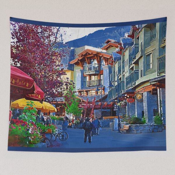 Item preview, Pedestrian Village designed and sold by KirtTisdale.