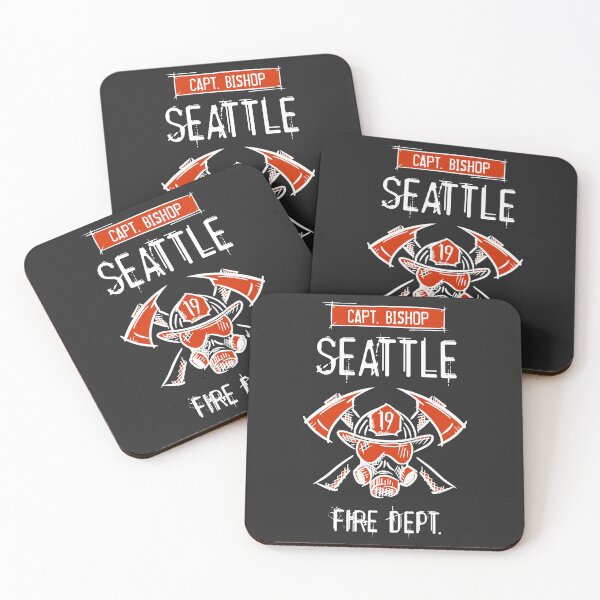 Item preview, Station 19. Captain CAPT. Maya Bishop. Seattle Firefighters, Fire Department. designed and sold by funnycolors.