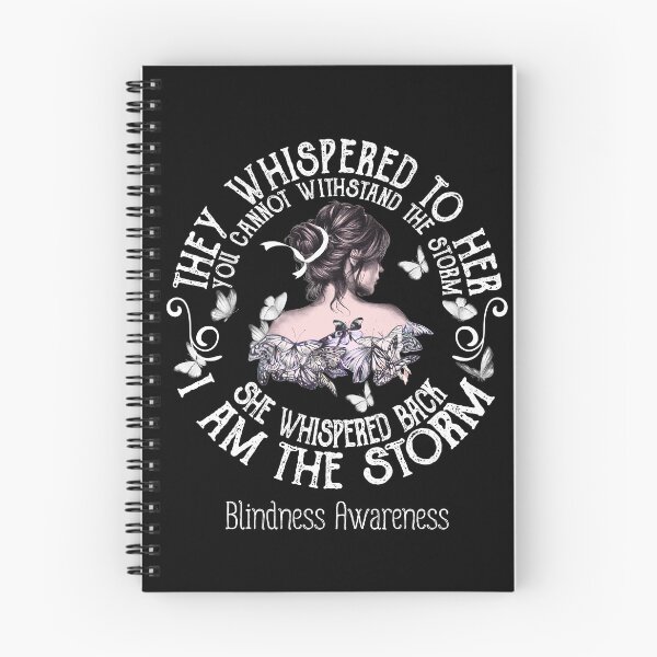 Item preview, Women Blindness Warrior I Am The Storm designed and sold by Grooffos.