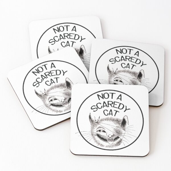 Item preview, Not a Scaredy Cat  designed and sold by PrintedVintage.