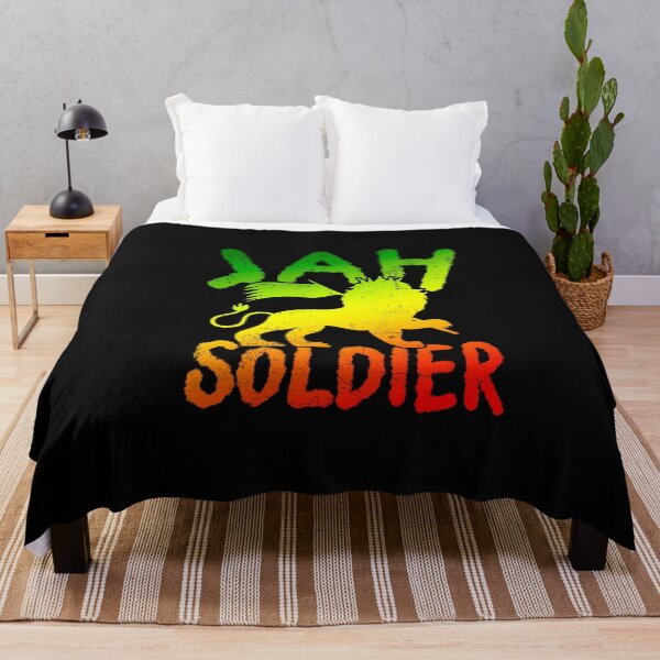 Item preview, Reggae Lion Of Judah Jah Soldier designed and sold by Músico Ilustre.