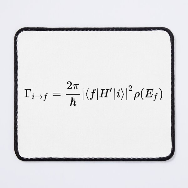 Item preview, Fermi's golden rule of quantum perturbation theory designed and sold by NoetherSym.