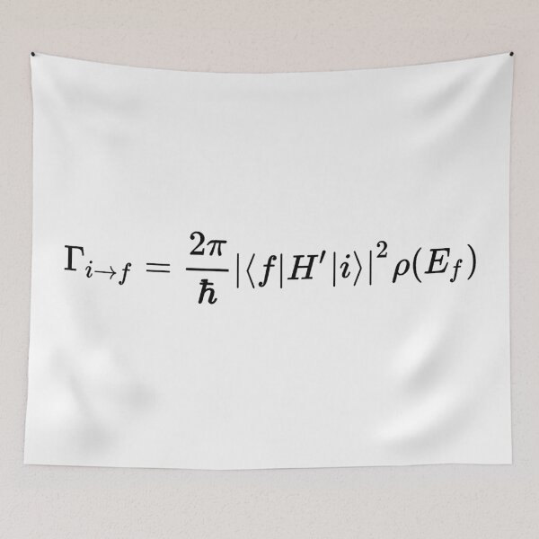 Item preview, Fermi's golden rule of quantum perturbation theory designed and sold by NoetherSym.