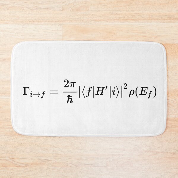 Item preview, Fermi's golden rule of quantum perturbation theory designed and sold by NoetherSym.