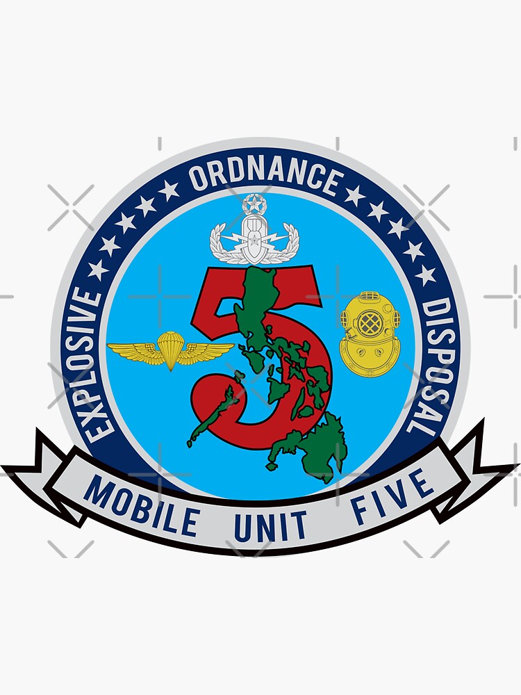 "EOD Mobile Unit 5" Sticker for Sale by jcmeyer Redbubble