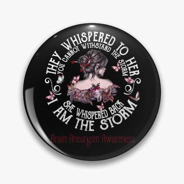 Item preview, Women Brain Aneurysm Warrior I Am The Storm designed and sold by Grooffos.