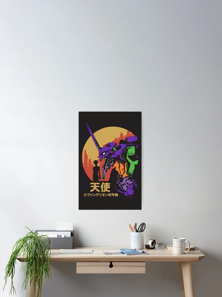 Thumbnail 2 of 3, Poster, Eva 01 designed and sold by Sakuga Drip.
