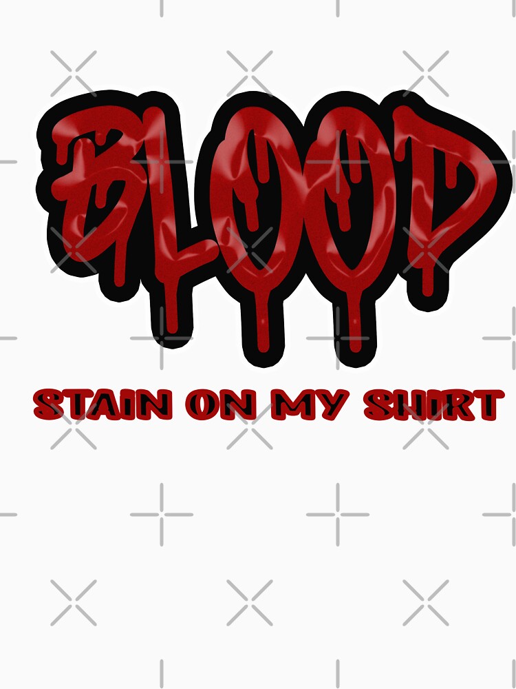 blood stain on my shirt sza Essential T-Shirt for Sale by