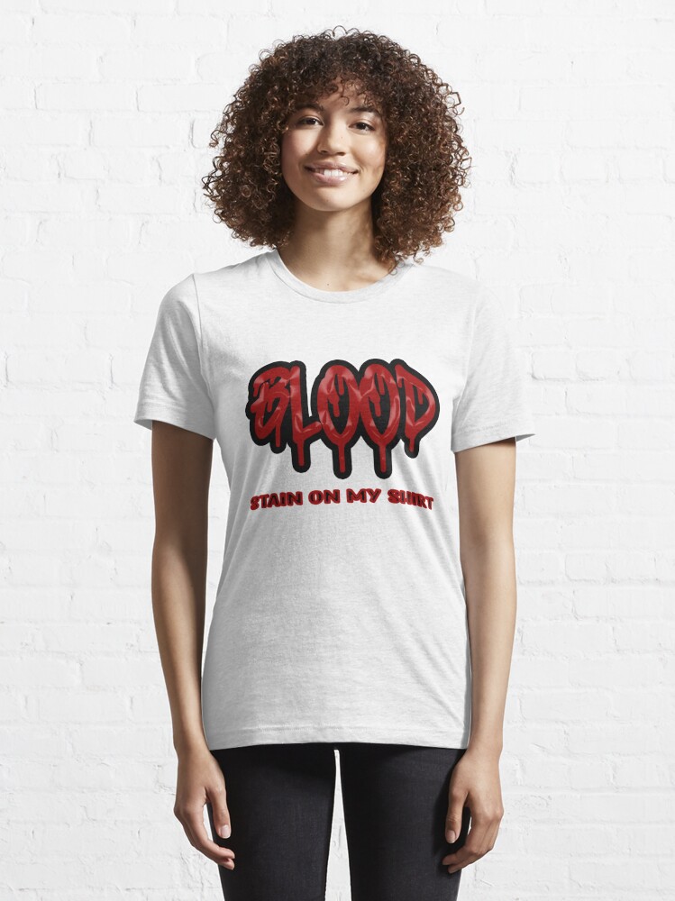 blood stain on my shirt sza Essential T-Shirt for Sale by