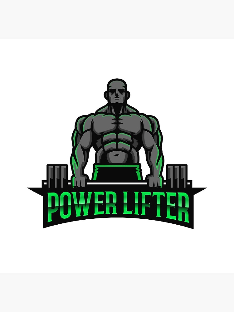 "Power Lifter" Poster for Sale by jmz26 Redbubble