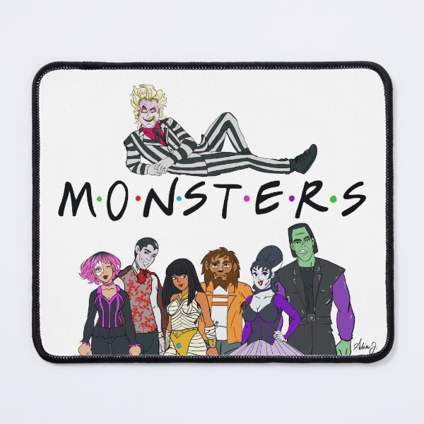 Item preview, Friends Uni Classic Monsters designed and sold by LittleSweetPear.