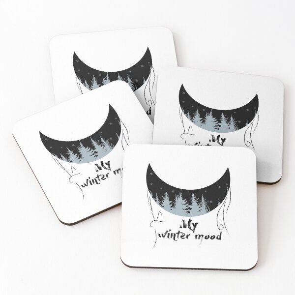 Item preview,  A Winter mood - snowy night designed and sold by PastaPrint.