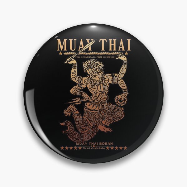 Item preview, Classic Muay Thai Hanuman Born to Fight designed and sold by KewaleeTee.