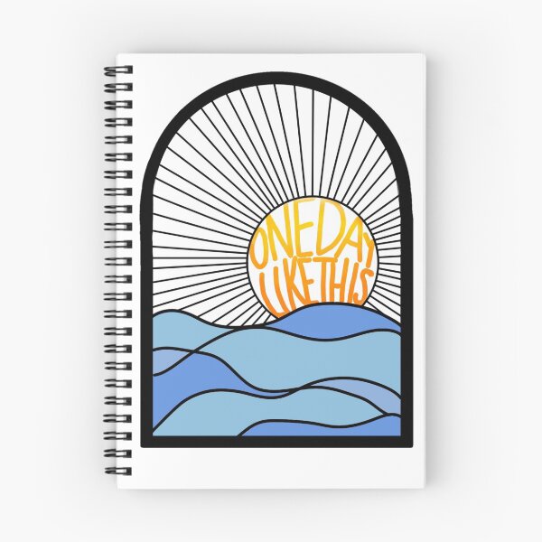 Item preview, One Day Like This Elbow Sunrise Art designed and sold by LucaFelix2.