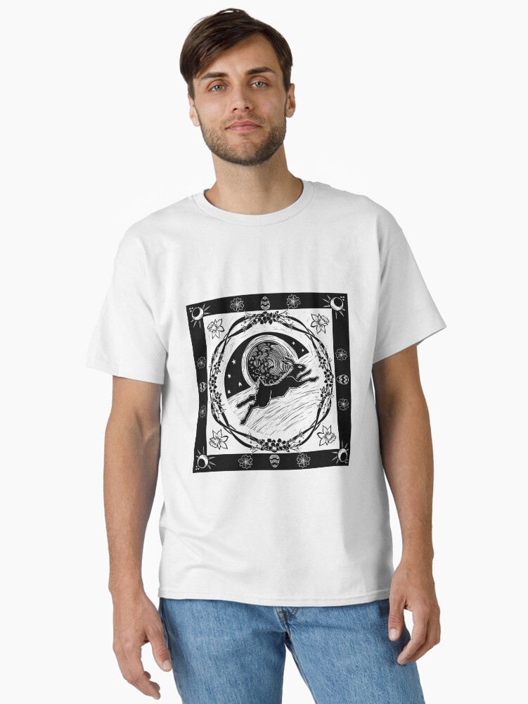 Thumbnail 1 of 7, Classic T-Shirt, Ostara designed and sold by NineRavens.