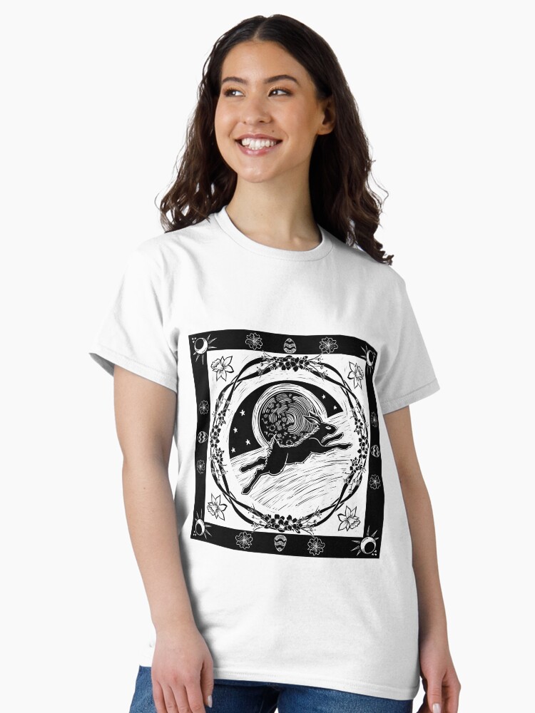 Thumbnail 2 of 7, Classic T-Shirt, Ostara designed and sold by NineRavens.