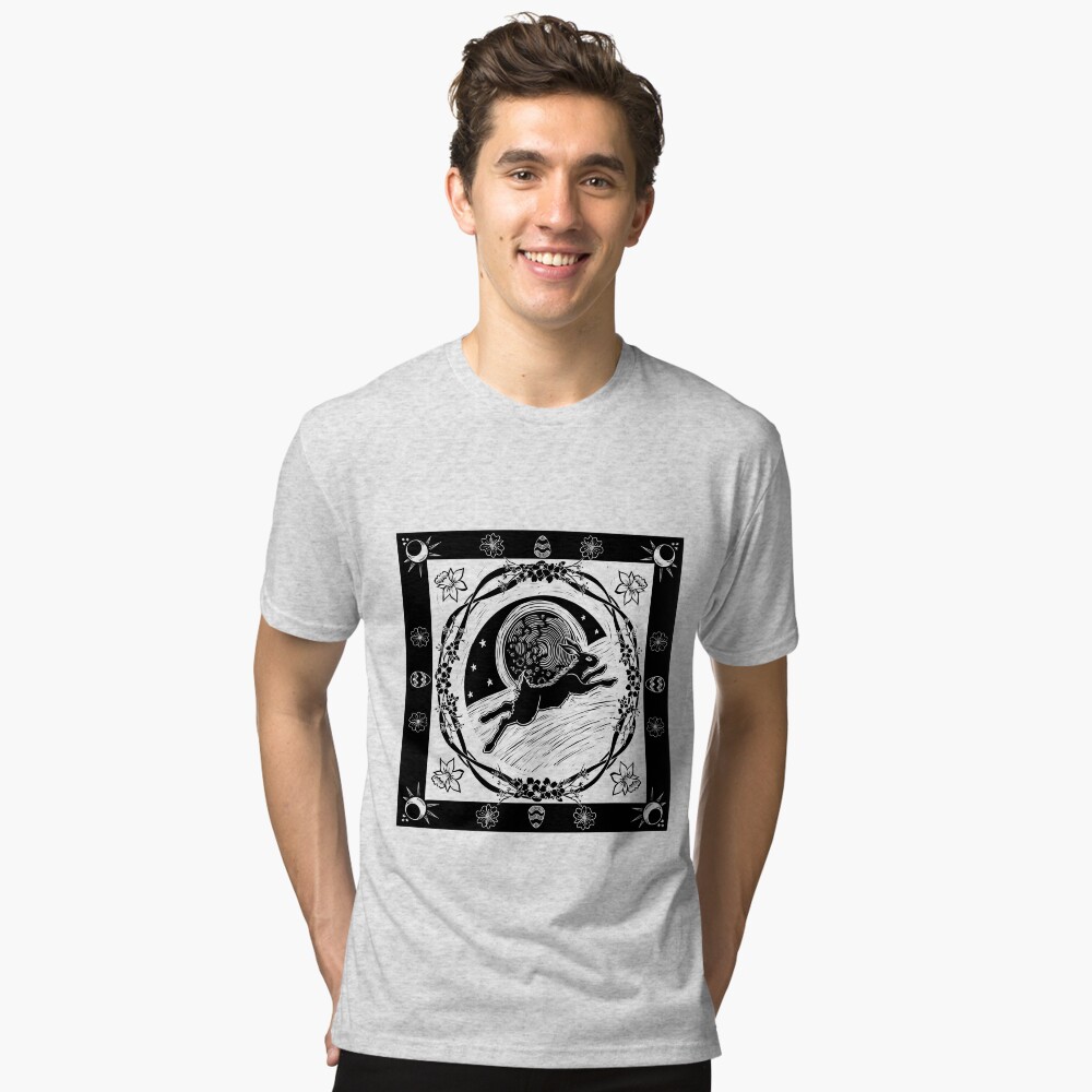 Item preview, Tri-blend T-Shirt designed and sold by NineRavens.
