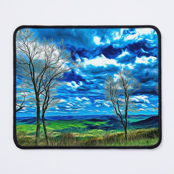 Item preview, Expressionist view from the Blue Ridge Parkway designed and sold by Jeffrey Marmaro.