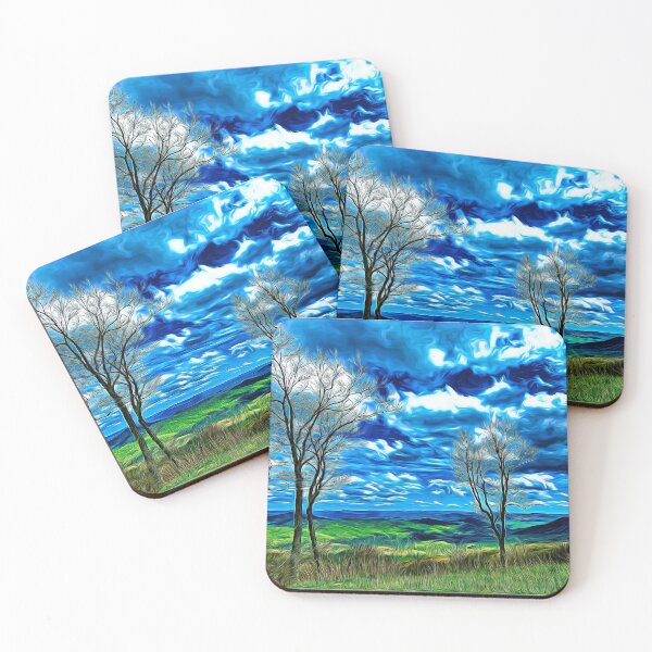 Item preview, Expressionist view from the Blue Ridge Parkway designed and sold by Jeffrey Marmaro.