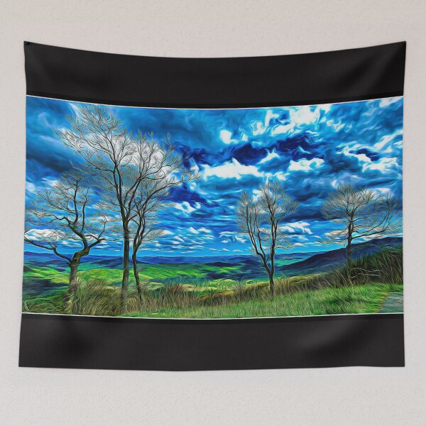 Item preview, Expressionist view from the Blue Ridge Parkway designed and sold by Jeffrey Marmaro.