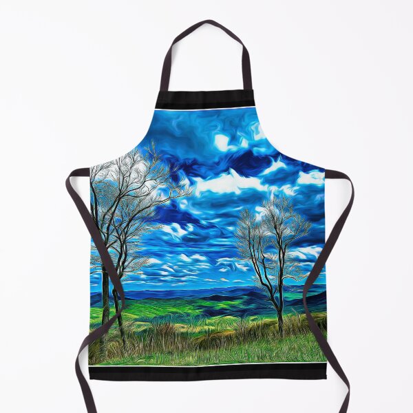 Artikelvorschau, Expressionistischer Blick vom Blue Ridge Parkway entworfen und verkauft von Jeffrey Marmaro.