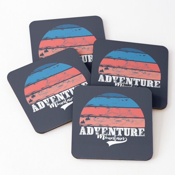 Item preview, Retro Vintage Distressed Adventure Mountain - Trendy Hiking Design Gift Idea For Camping Lovers designed and sold by Prince - Bestseller ★★★★★.