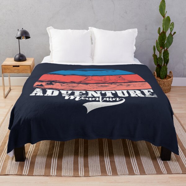 Item preview, Retro Vintage Distressed Adventure Mountain - Trendy Hiking Design Gift Idea For Camping Lovers designed and sold by Prince - Bestseller ★★★★★.