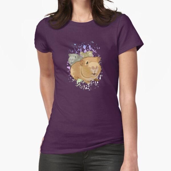 Guinea Pigs Fitted T-Shirt