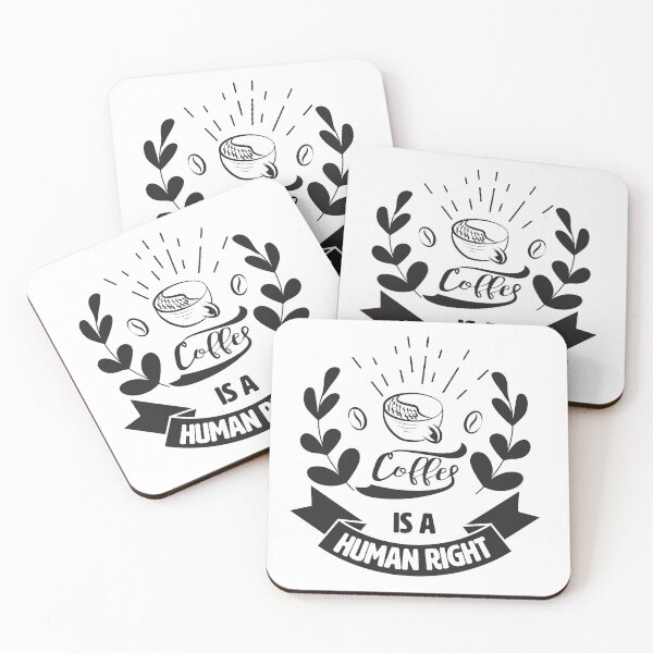 Item preview, Coffee Is A Human Right. designed and sold by lakokakr.