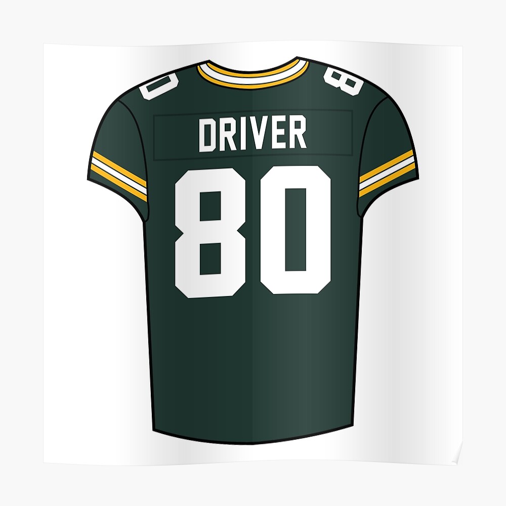 Donald Driver Home Jersey | Poster