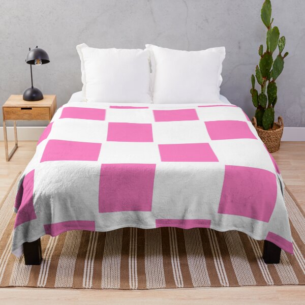 Item preview, Mega chunky Pink Checkered Pattern designed and sold by EmmiLooArt.