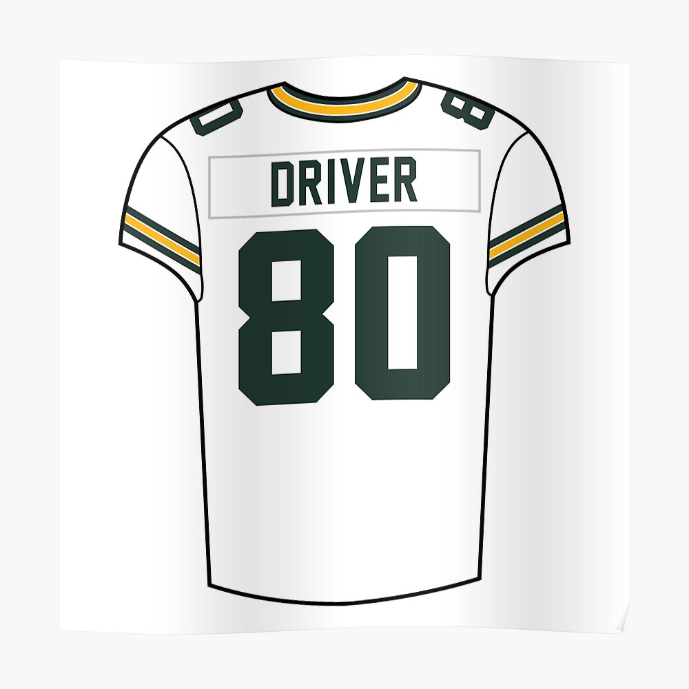 Aaron Rodgers Away Jersey Poster for Sale by designsheaven