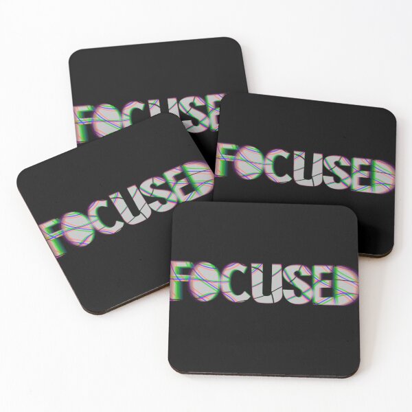 Item preview, Focused Distorted Typography Lettering designed and sold by hannahvira.