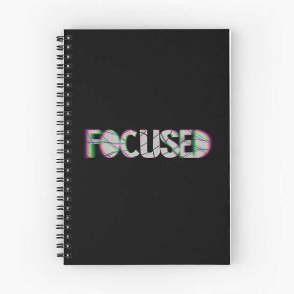 Item preview, Focused Distorted Typography Lettering designed and sold by hannahvira.