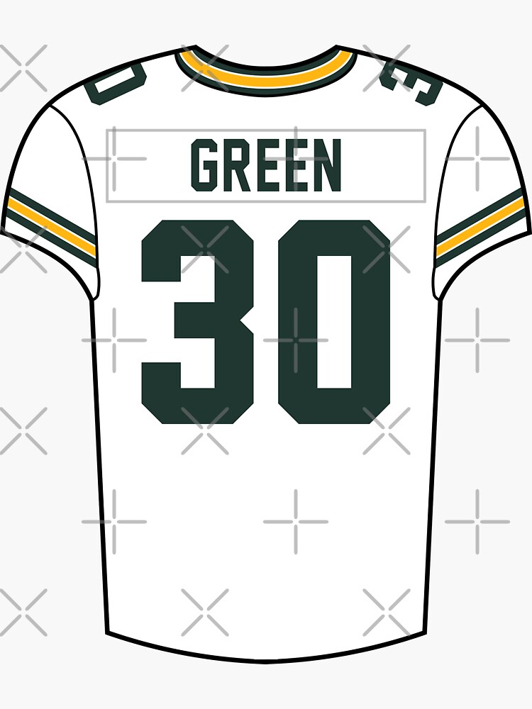 Randall Cobb Away Jersey Canvas Print for Sale by designsheaven